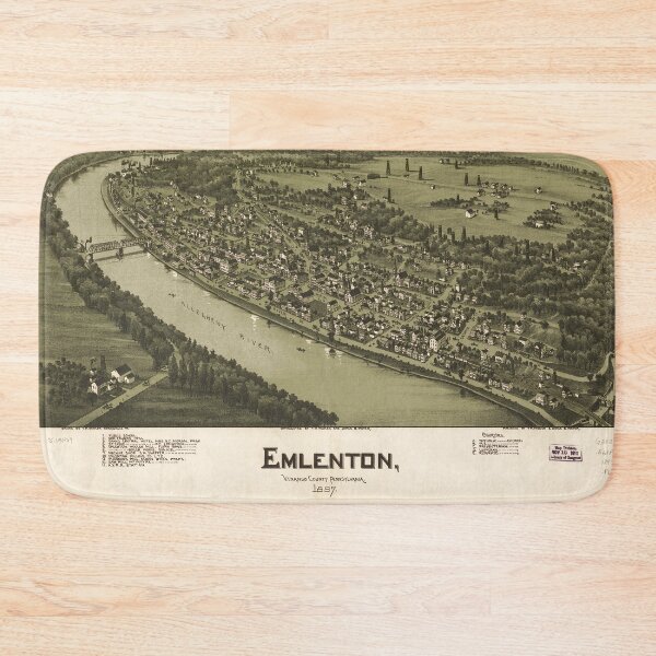 Item preview, Emlenton, Pennsylvania (1897) designed and sold by allhistory.