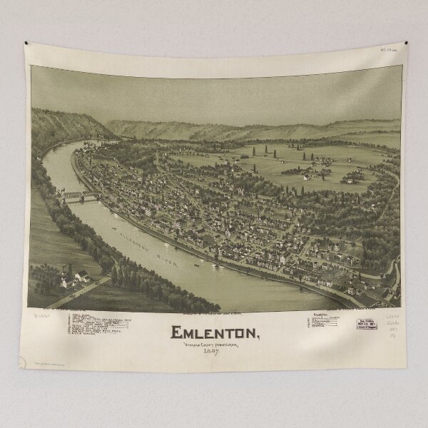 Item preview, Emlenton, Pennsylvania (1897) designed and sold by allhistory.