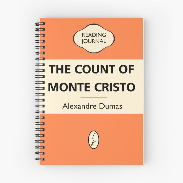 Item preview, The Count of Monte Cristo Reading Journal designed and sold by InkishKingdoms.