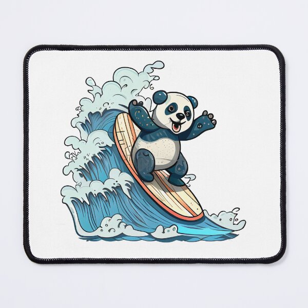 Item preview, panda surfing designed and sold by alnamla.