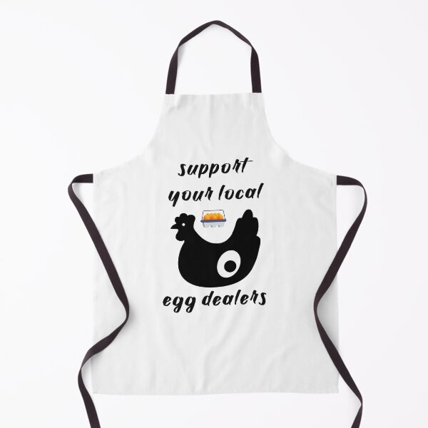 Aperçu de l'œuvre support your local egg dealers : T-shirt classique ,Sticker créée et vendue par zaide19.