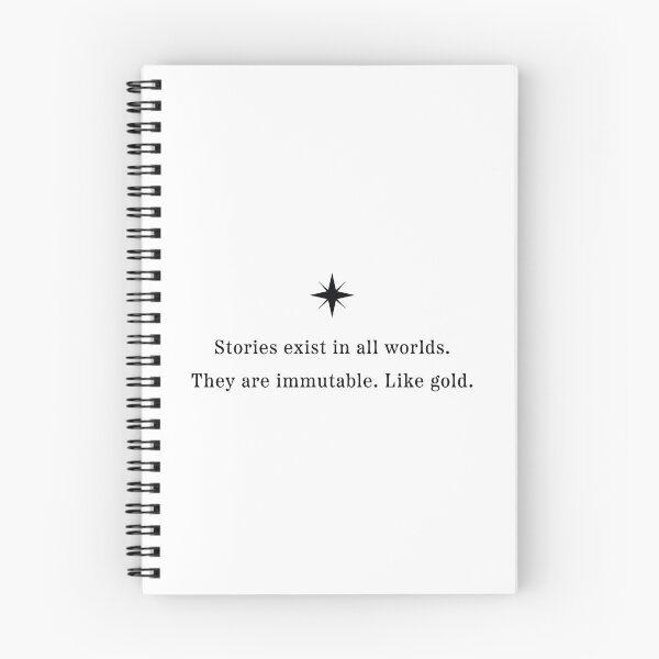 Item preview, Hell Bent - Leigh Bardugo quote - Stories exist in all worlds designed and sold by alfern-emporio.