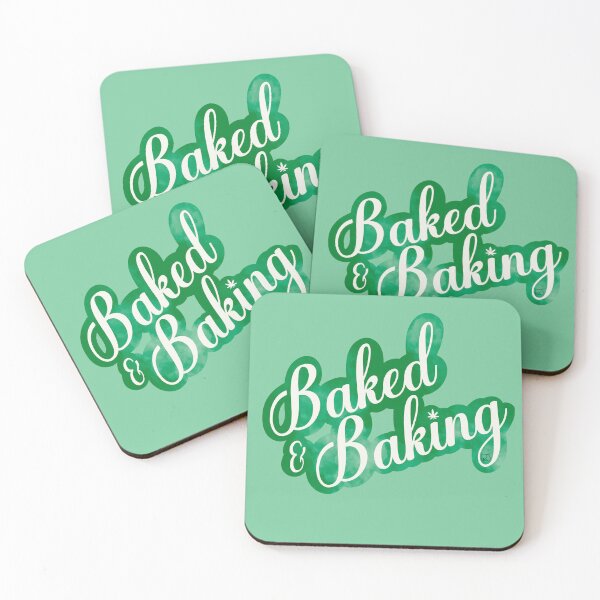Item preview, Baked & Baking designed and sold by RooBooCo.