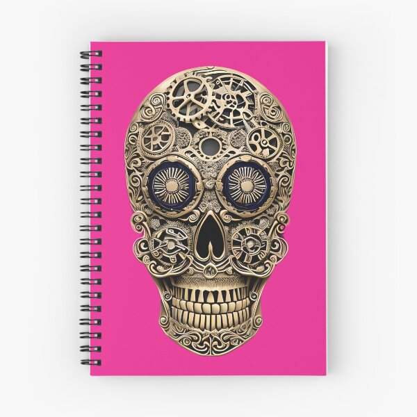 Item preview, Calavera de azúcar estilo steampunk designed and sold by GSRYAN.