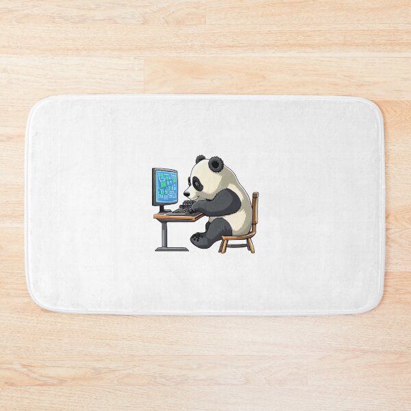 Item preview, panda working designed and sold by alnamla.