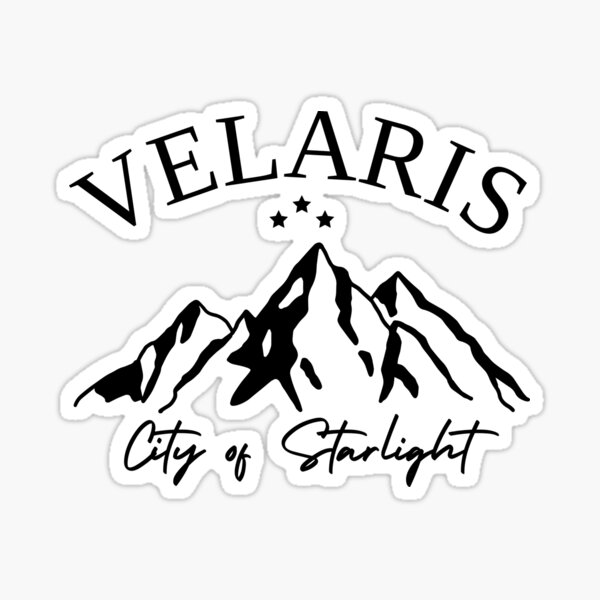 Item preview, VELARIS City Of Starlight - ACOTAR designed and sold by UranusStickers.