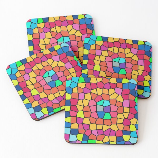 Item preview, Abstract multicolor mosaic pattern,bright designed and sold by cutecrazytshirt.