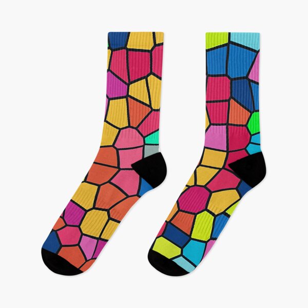 Item preview, Abstract multicolor mosaic pattern,bright designed and sold by cutecrazytshirt.