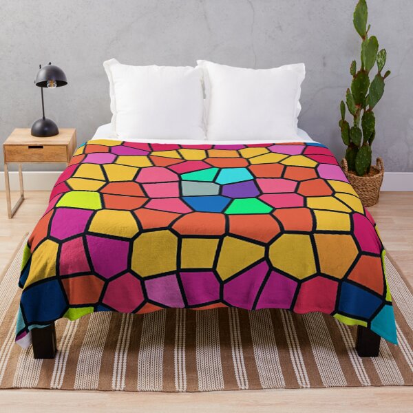 Item preview, Abstract multicolor mosaic pattern,bright designed and sold by cutecrazytshirt.