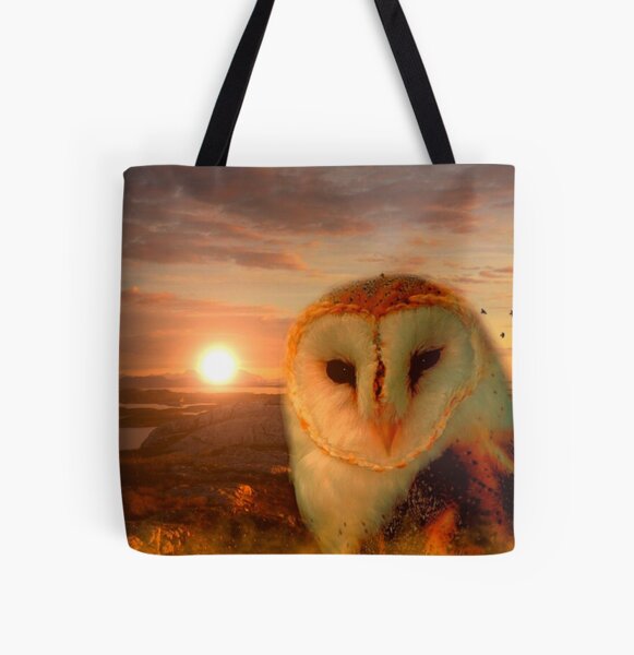 Eulenseele Allover-Print Tote Bag