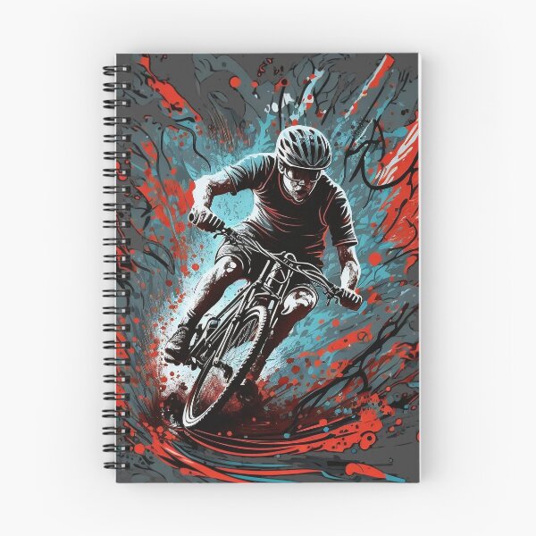 Item preview, Cyclist painted design designed and sold by Zip-Zup.