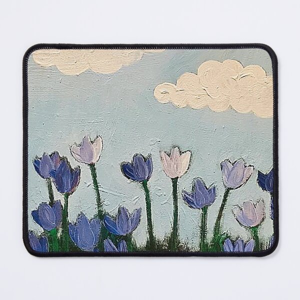 Artikelvorschau, Blaue Tulpen zum Muttertag entworfen und verkauft von Rebekah Walker.