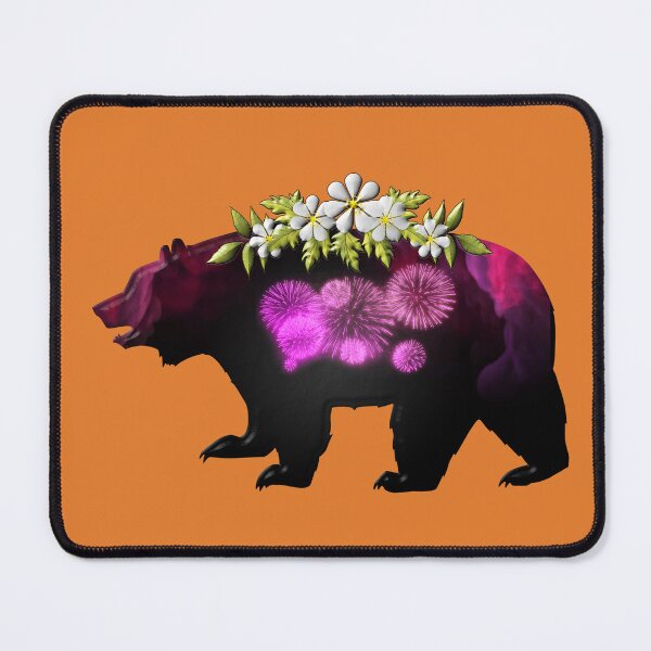 Item preview, Black Bear Fireworks Floral designed and sold by SoldierAlways.