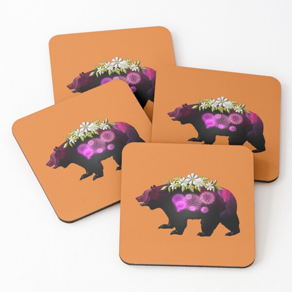 Item preview, Black Bear Fireworks Floral designed and sold by SoldierAlways.