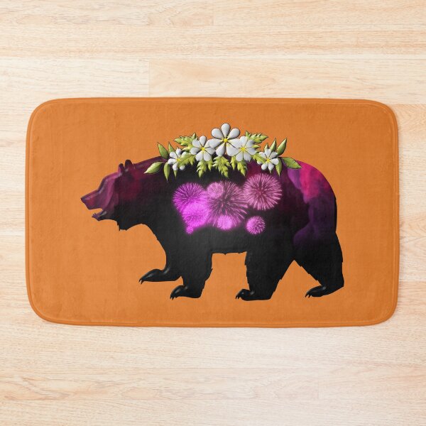 Item preview, Black Bear Fireworks Floral designed and sold by SoldierAlways.