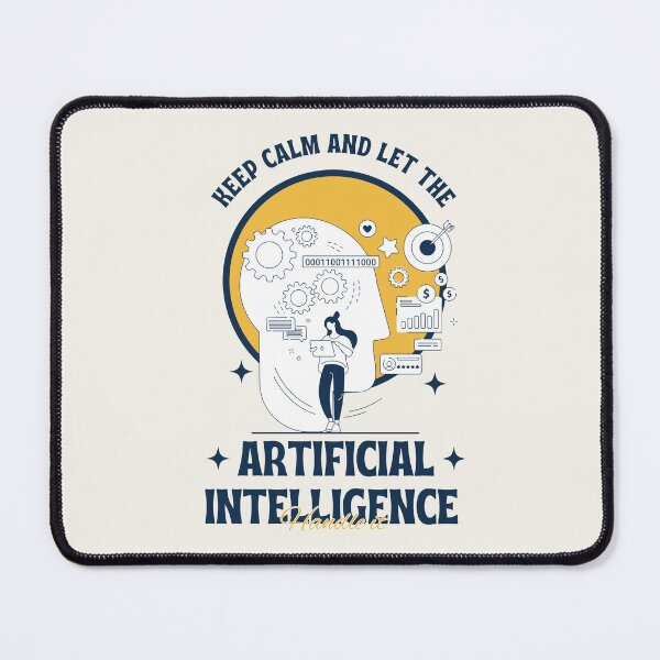 Item preview, keep calm and let the ai handle it designed and sold by vidyaroul.