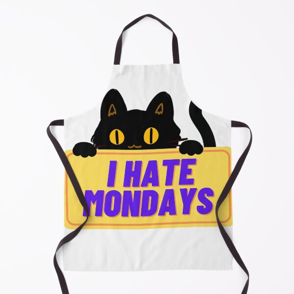 Item preview, I Hate Mondays -cat hate Mondays designed and sold by Mapsart-.