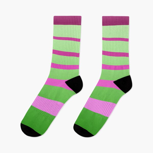 Item preview, Gradient Green With Pink Lines designed and sold by zibziby.