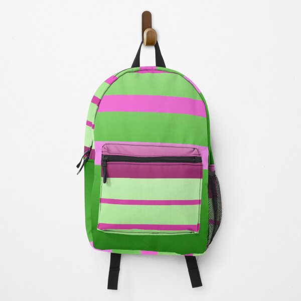 Item preview, Gradient Green With Pink Lines designed and sold by zibziby.