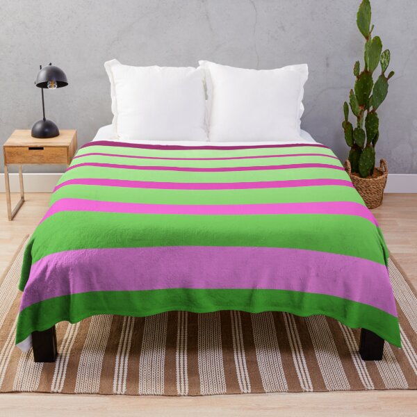 Item preview, Gradient Green With Pink Lines designed and sold by zibziby.