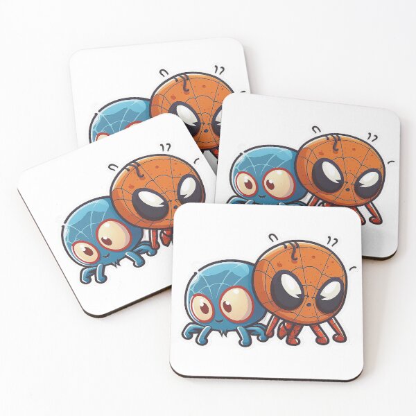 Item preview, Blue Orange spider small stickers designed and sold by xhemojashari.