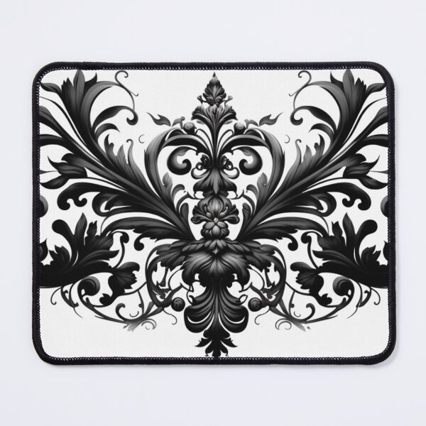 Item preview, Black Baroque floral  designed and sold by warzin.