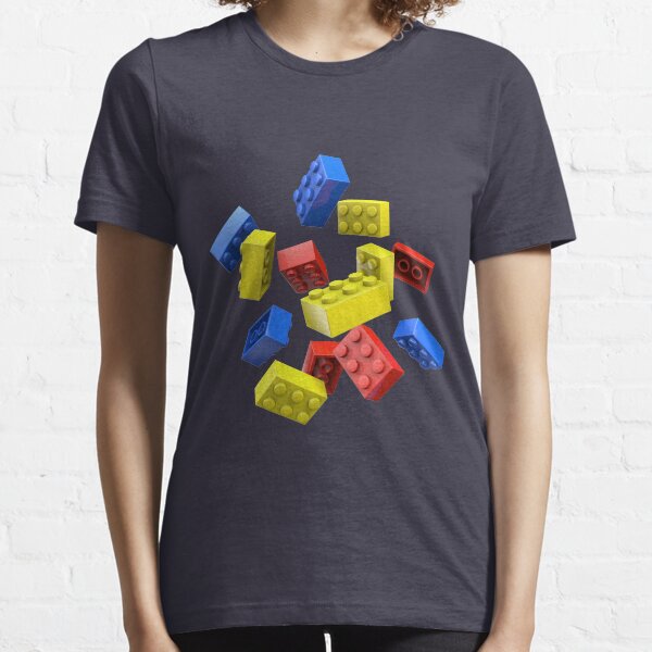 Falling Toy Bricks Essential T-Shirt