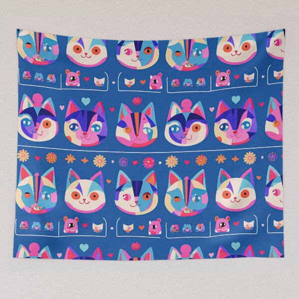 Item preview, Cats Pattern designed and sold by excelente.
