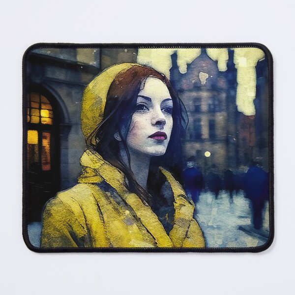 Item preview, Glasgow contemporary in Yellow designed and sold by Susan Gallagher.