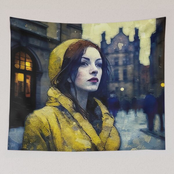 Item preview, Glasgow contemporary in Yellow designed and sold by Susan  Gallagher.