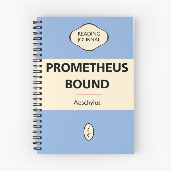 Item preview, Prometheus Bound Reading Journal designed and sold by InkishKingdoms.