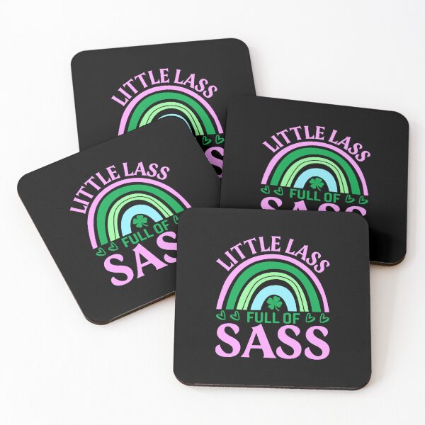 Item preview, Little lass full of sass designed and sold by Pixelish.