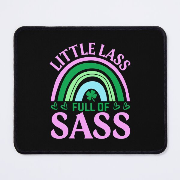 Item preview, Little lass full of sass designed and sold by Pixelish.