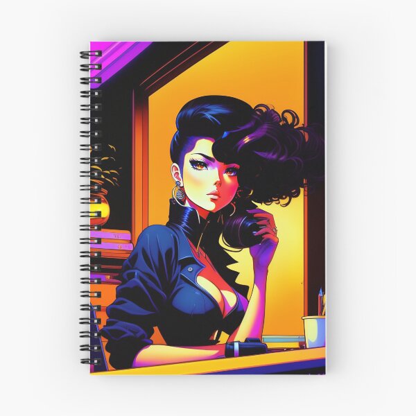 Item preview, Vintage 90's anime style Anime girl wallpaper designed and sold by Artificial2077.