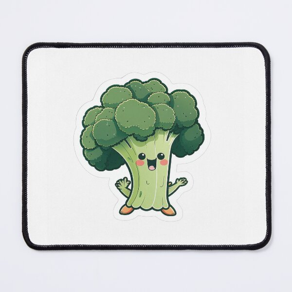 Item preview, Happy Broccoli designed and sold by fractalkuzy.