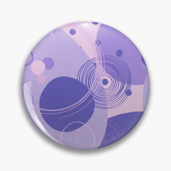 Item preview, Purple and Lilac Abstract Circles Pattern  designed and sold by SoccaTamam.