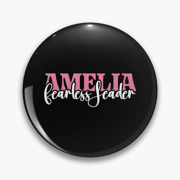 Artikelvorschau, Motivierender Name für Mädchen – Amelia, furchtlose Anführerin entworfen und verkauft von pretty4u.