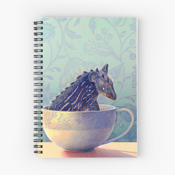 Item preview, Blue Monster in a Teacup designed and sold by Gretchen Deahl.