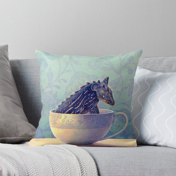 Item preview, Blue Monster in a Teacup designed and sold by Gretchen Deahl.