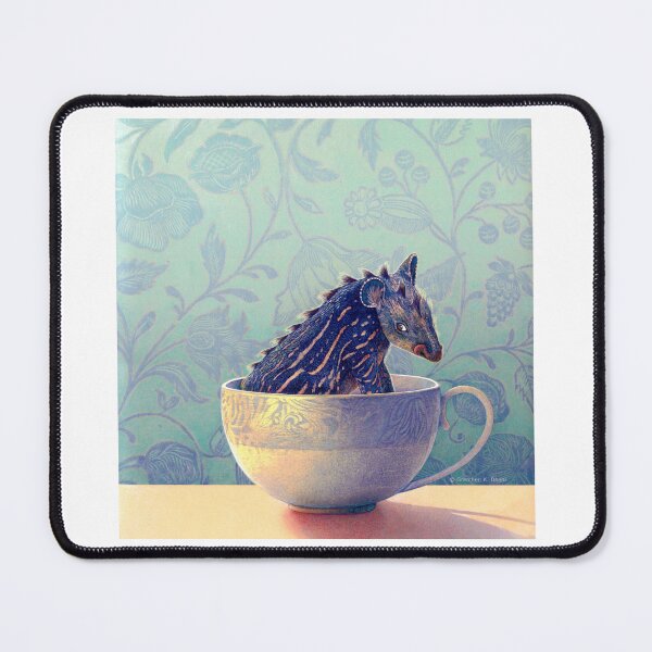 Item preview, Blue Monster in a Teacup designed and sold by Gretchen Deahl.