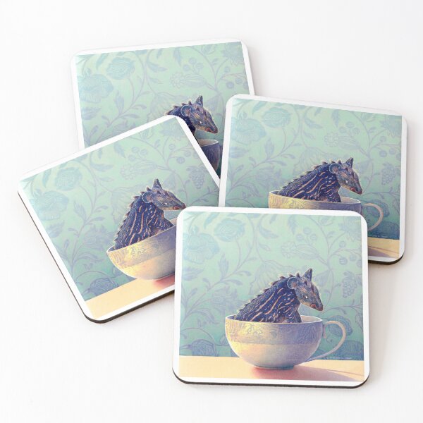 Item preview, Blue Monster in a Teacup designed and sold by Gretchen Deahl.