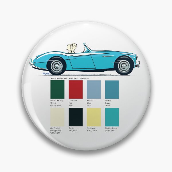 Item preview, Healey Blue AH 3000 with other solid options designed and sold by Bigs66.