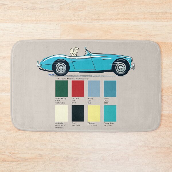 Item preview, Healey Blue AH 3000 with other solid options designed and sold by Bigs66.