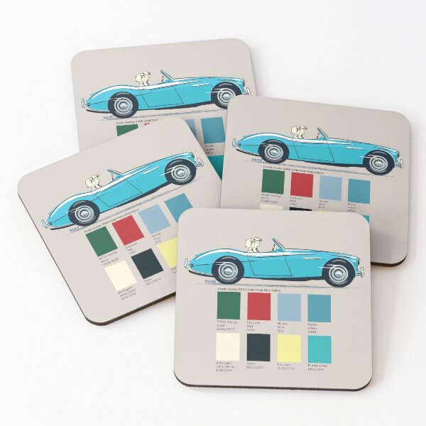 Item preview, Healey Blue AH 3000 with other solid options designed and sold by Bigs66.