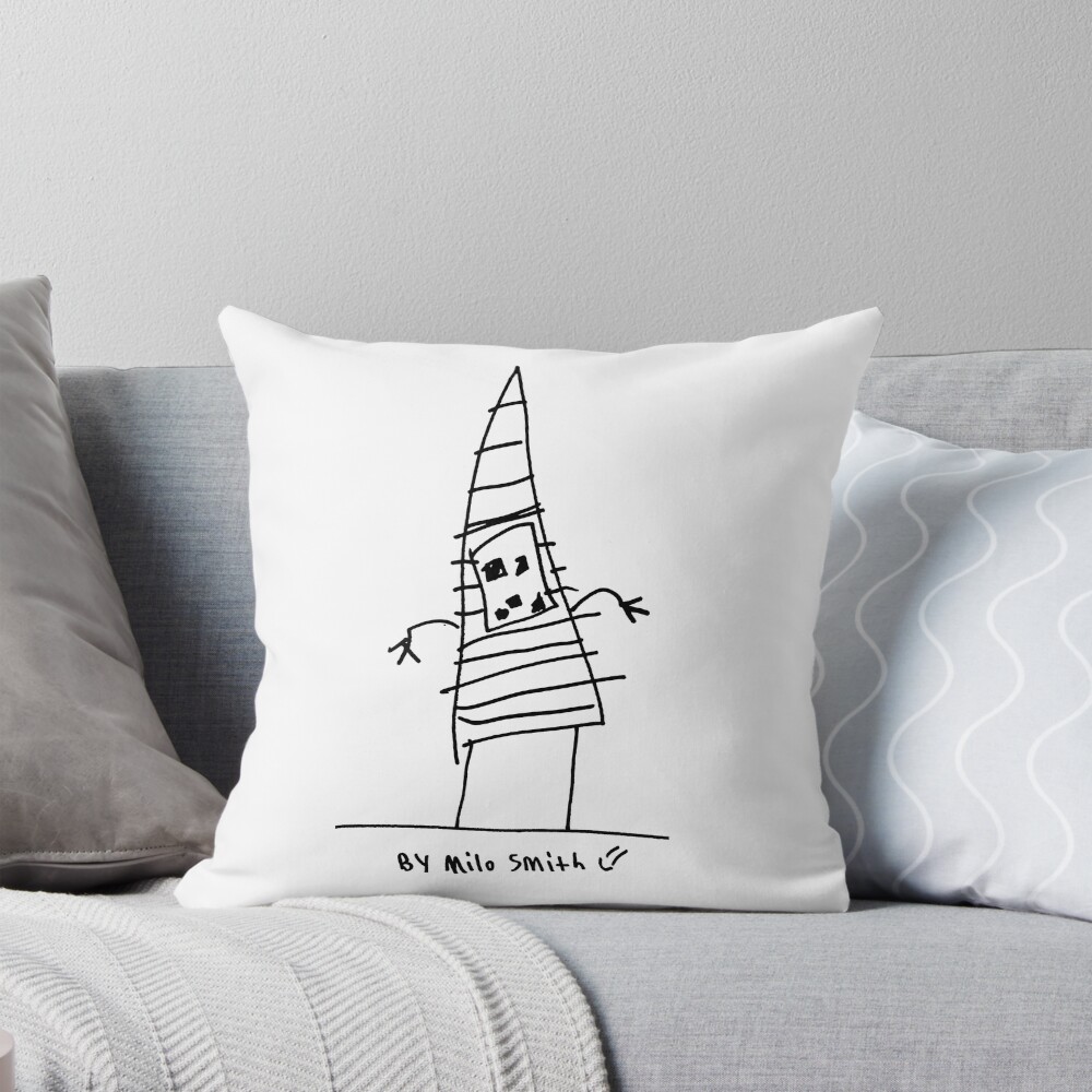 Item preview, Throw Pillow designed and sold by MiloAndersSmith.
