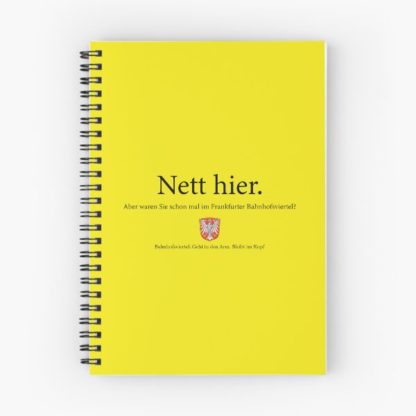 Item preview, nett hier aber waren sie schon mal im frankfurter bahnhofsviertel designed and sold by TheBestArt2022.