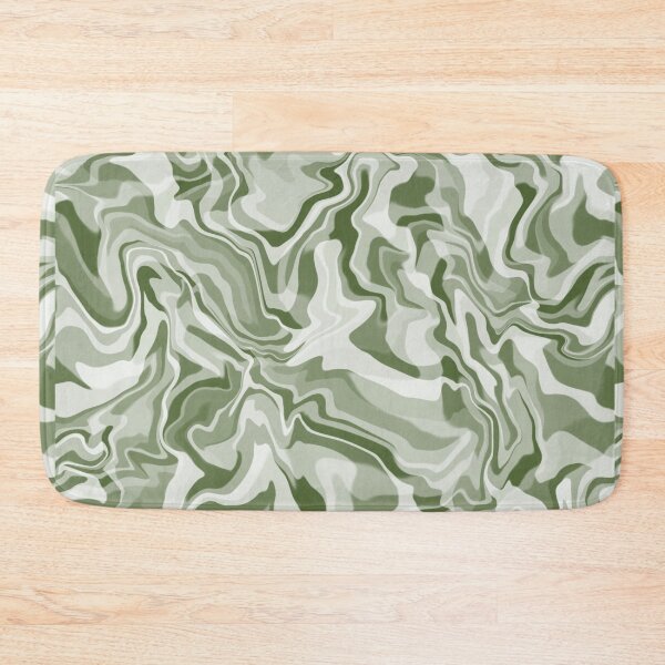 Item preview, Abstract pattern in green waves. designed and sold by MirBer.