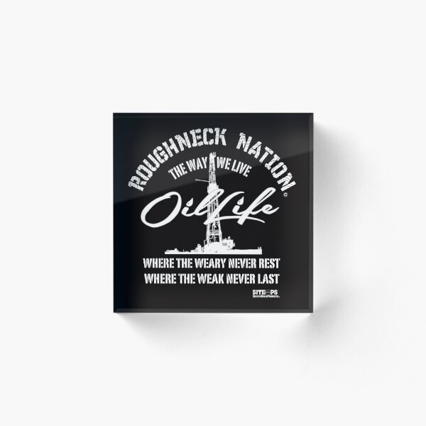 Oil Life Acrylic Block