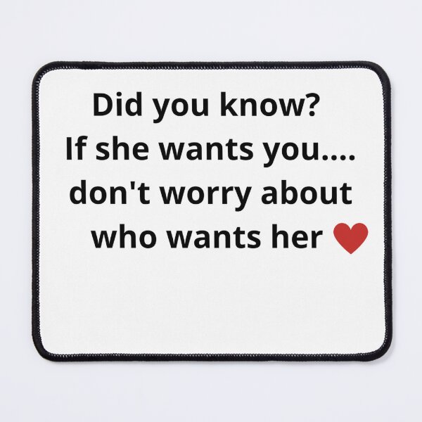 Item preview, If She wants You designed and sold by Namsus-Printing.