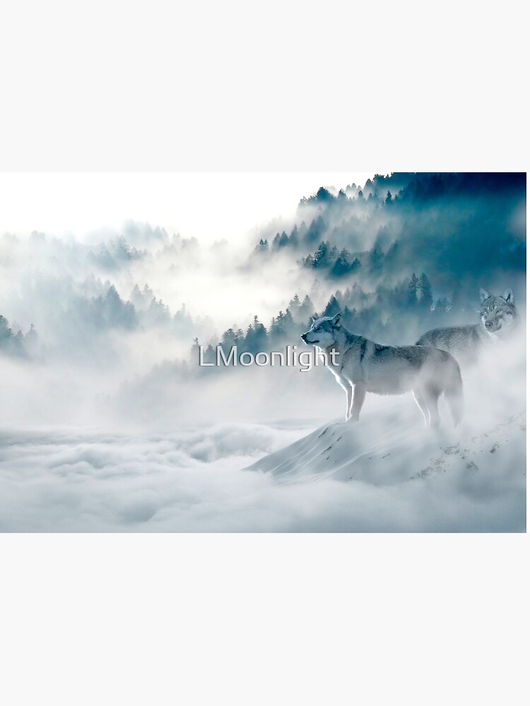 Wölfe im Nebel von LMoonlight